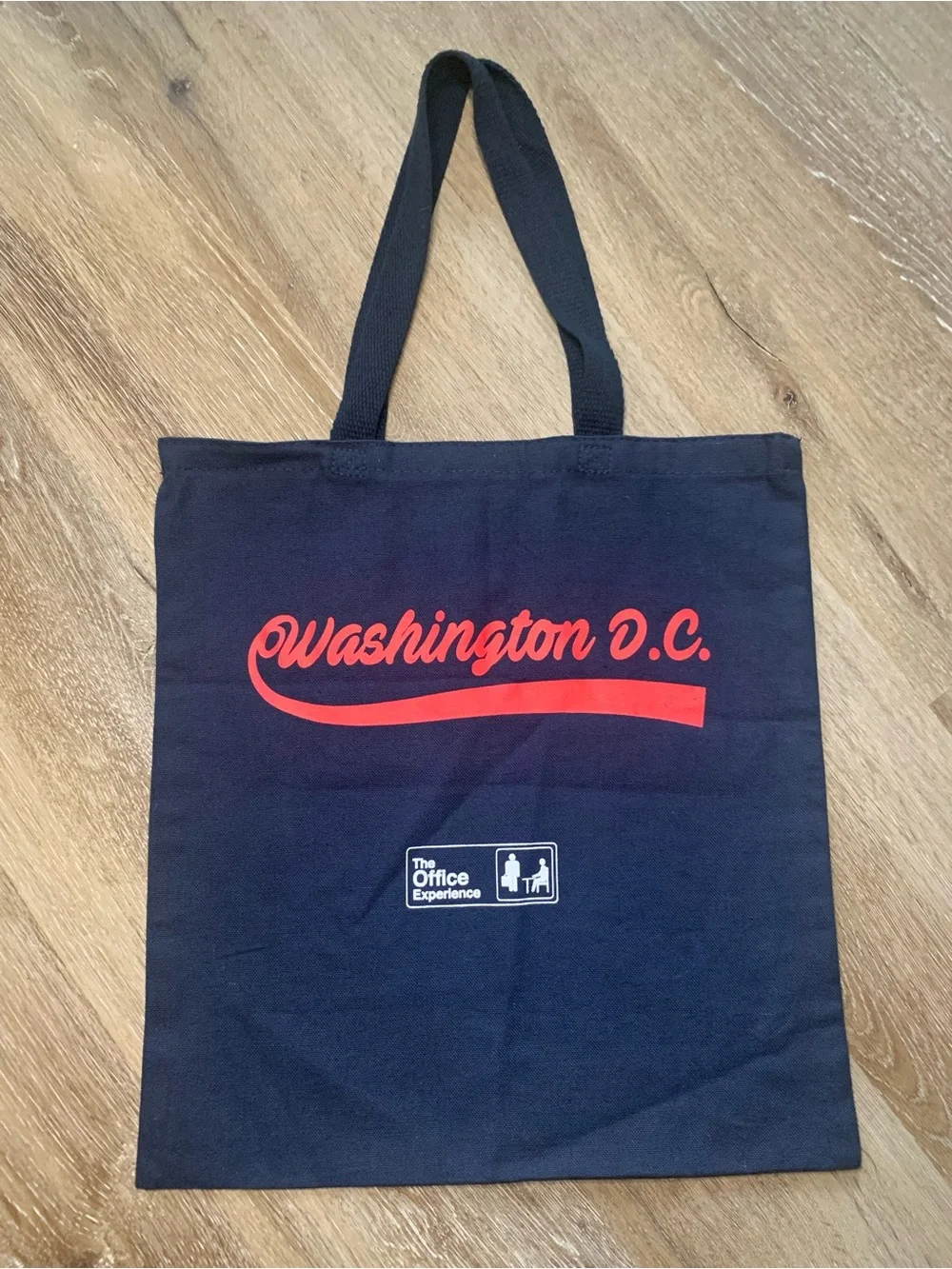 The Office Dunder Mifflin Black Tote Bag Company Picnic 22’ Washington DC